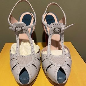 Fendi platform sandals, size 40
